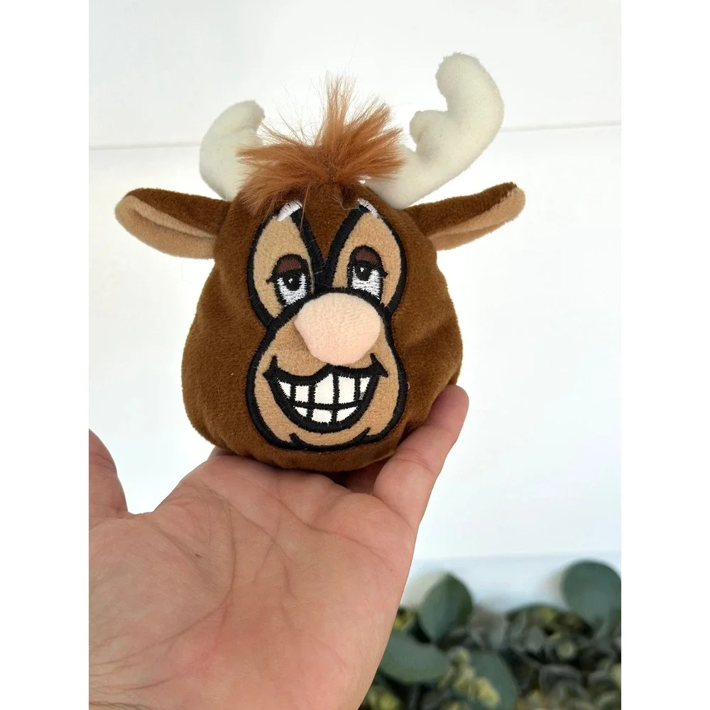 Silly Slammers #58 Randy Brown Nosed Reindeer Working sound pellet plush vintage
